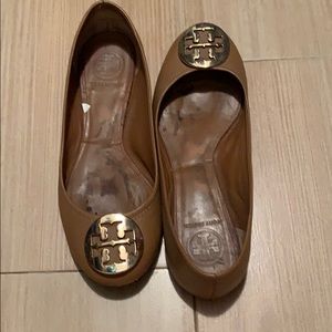 Brown Tory Burch flats